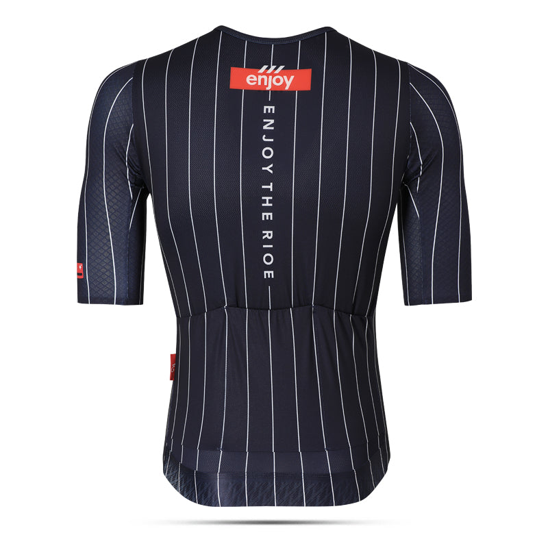 Enjoy Pinstripe Navy Endurance Jersey