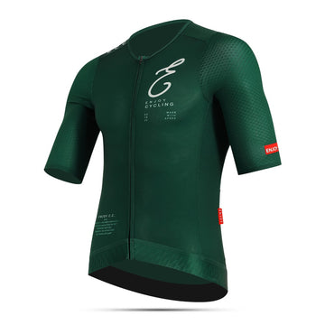 Enjoy Zipper Endurance Jersey - Em Green