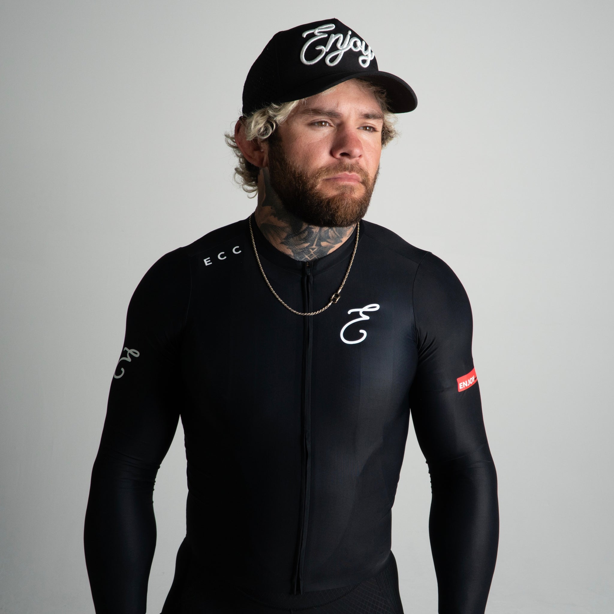 ECC Essential Jersey LS Black