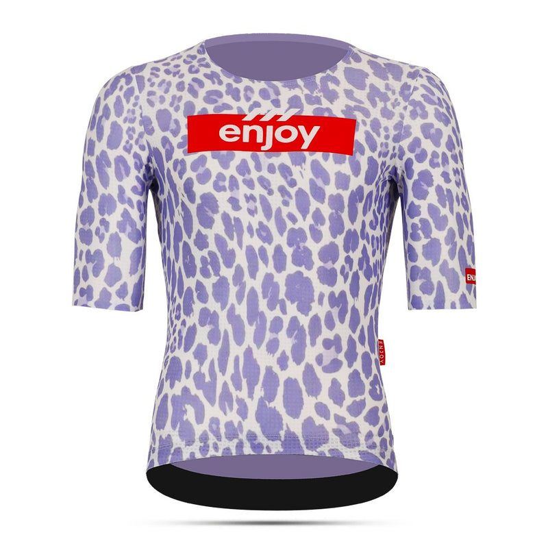Enjoy ZippLess Endurance Jersey - Purp Leopard