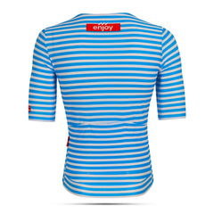 Enjoy Zipperless Endurance Jersey - blue Stripe, photo 3