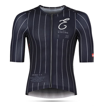 Enjoy Pinstripe Navy Endurance Jersey