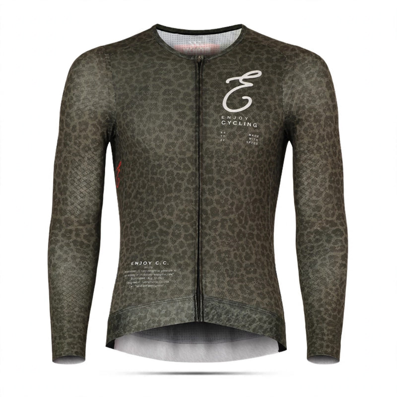 Enjoy Long Sleeve Jersey - Dark Leopard