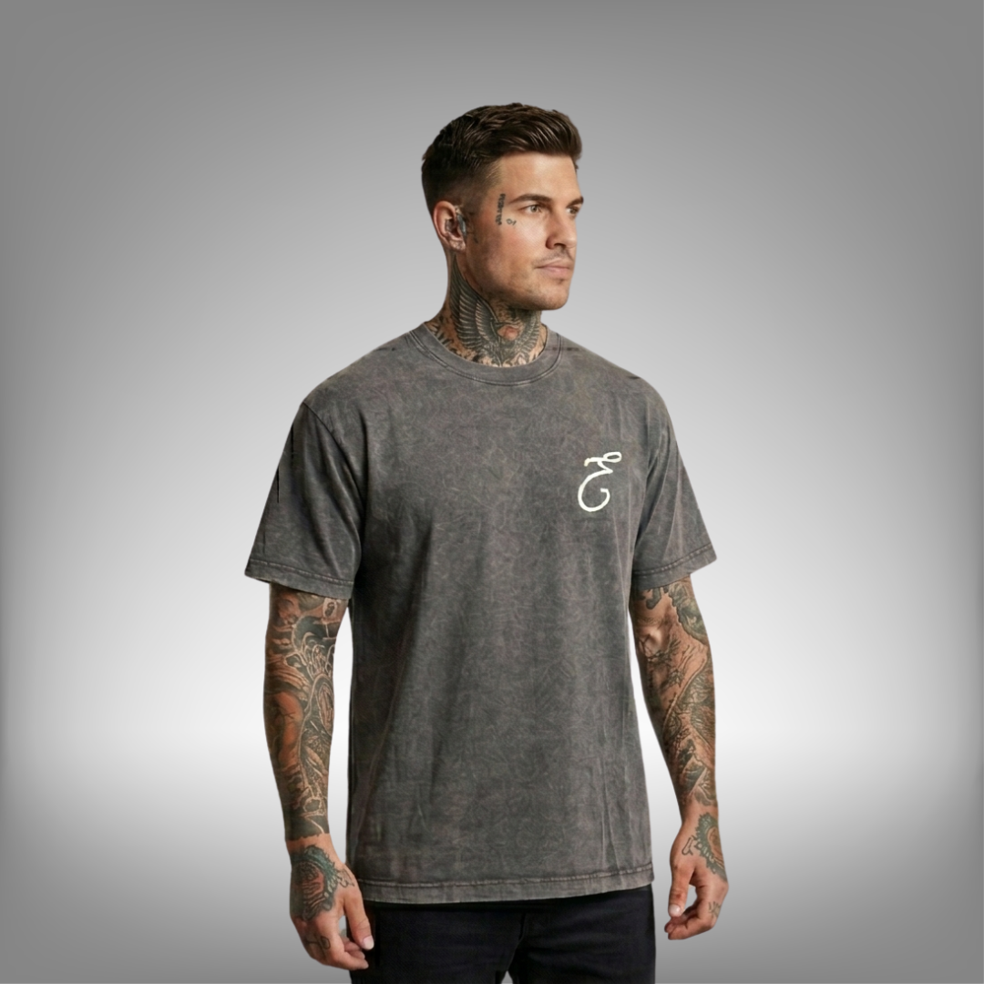 ENJOY "E" Washed Tee