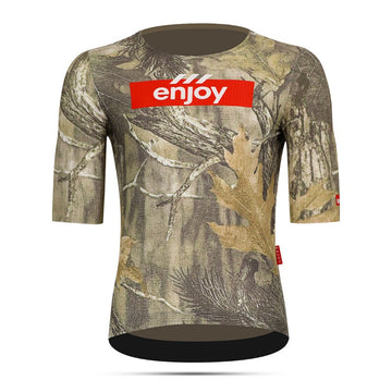 Enjoy Camo Zipperless Endurance Jersey - Aero Sleeve