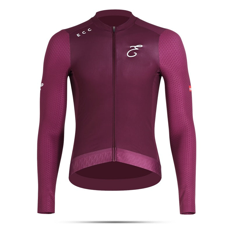 ECC Essential Jersey LS Red Wine, photo 5