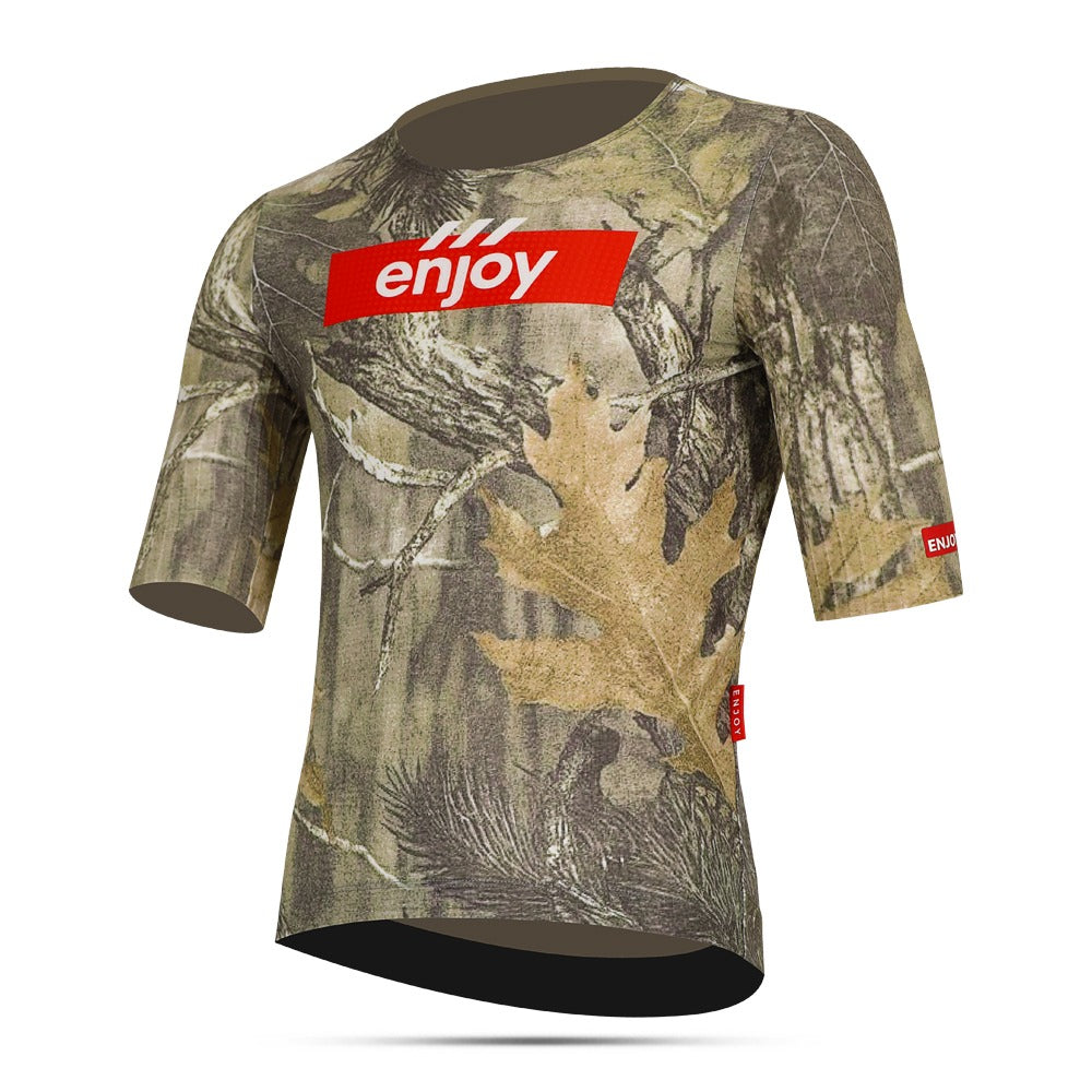 Enjoy Camo Zipperless Endurance Jersey - Aero Sleeve