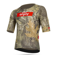 Enjoy Camo Zipperless Endurance Jersey - Aero Sleeve