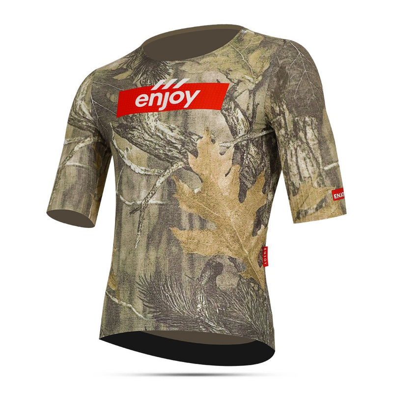 Enjoy Camo Zipperless Endurance Jersey - Aero Sleeve