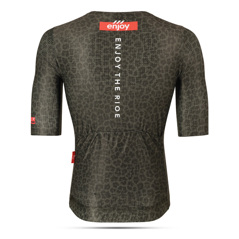 Enjoy Leopard Endurance Jersey (Zipperless)