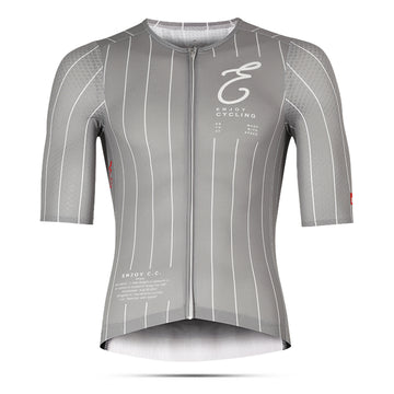 Enjoy Pinstripe Grey Endurance Jersey