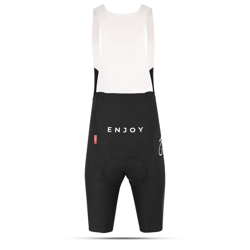 Enjoy Pro Tech Black Bib Shorts