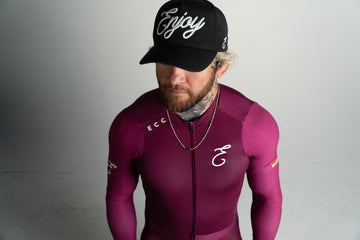 ECC Essential Jersey LS Red Wine