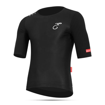 Enjoy Zipperless Endurance Jersey Aero Sleeves - Black