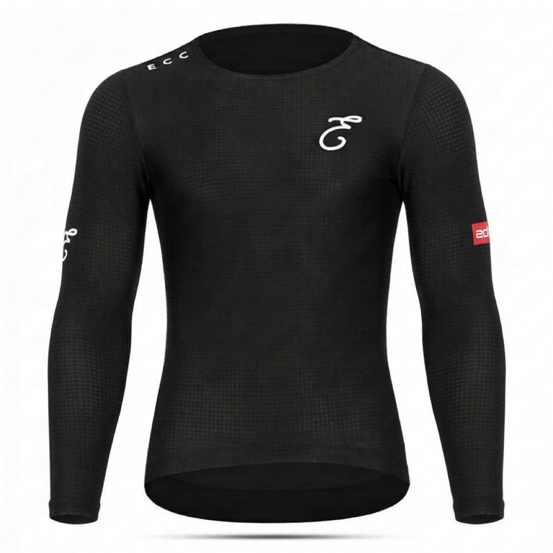 Enjoy Zipperless Long Sleeve Jersey - Black